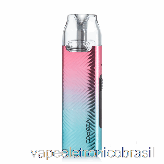 Vape Eletrônico Voopoo V.thru Pro Eternidade 25w Pod Sistema Aqua Rosa
